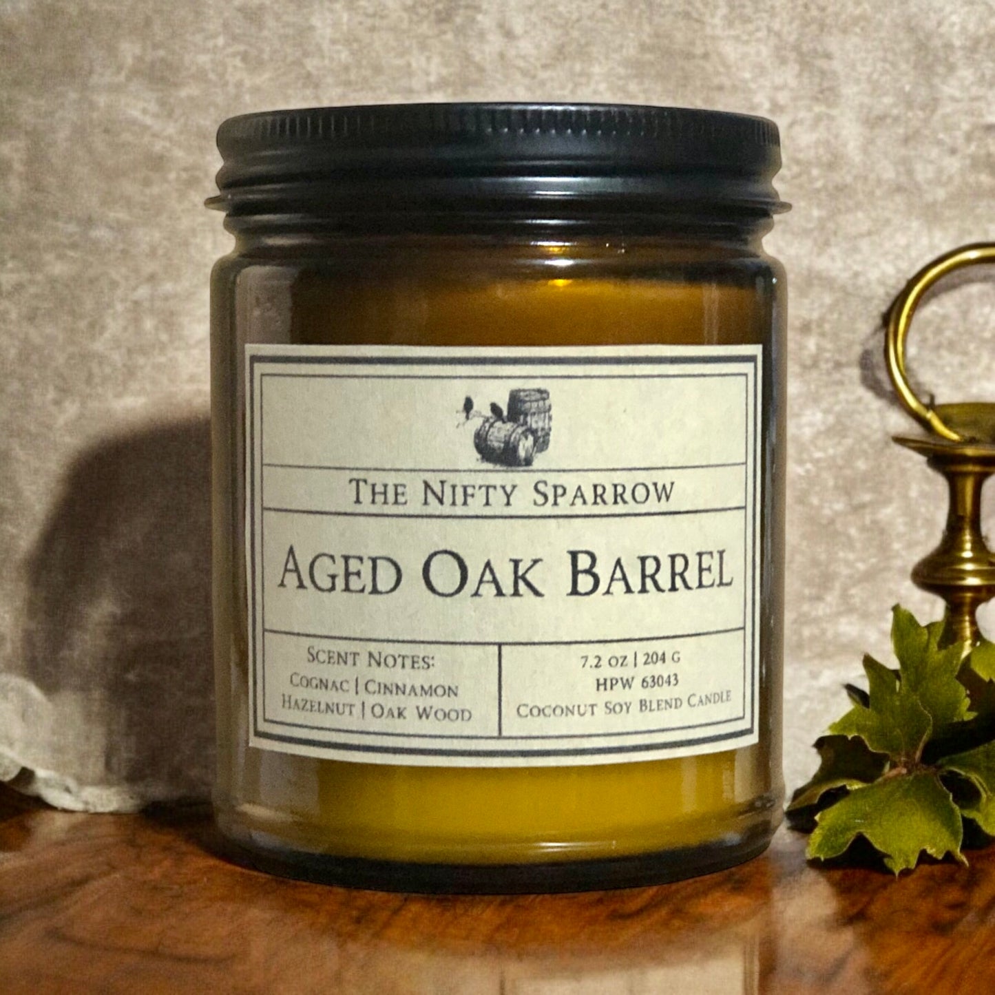 Aged Oak Barrel