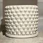 White Concrete Bubble Planter