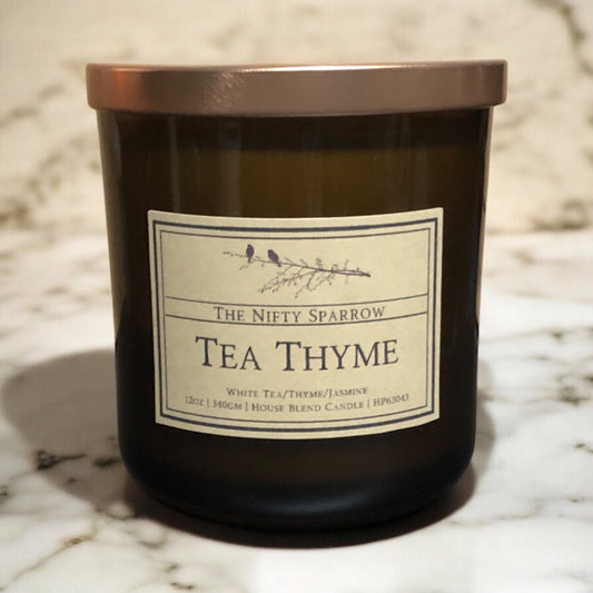 Tea Thyme Jar Candle