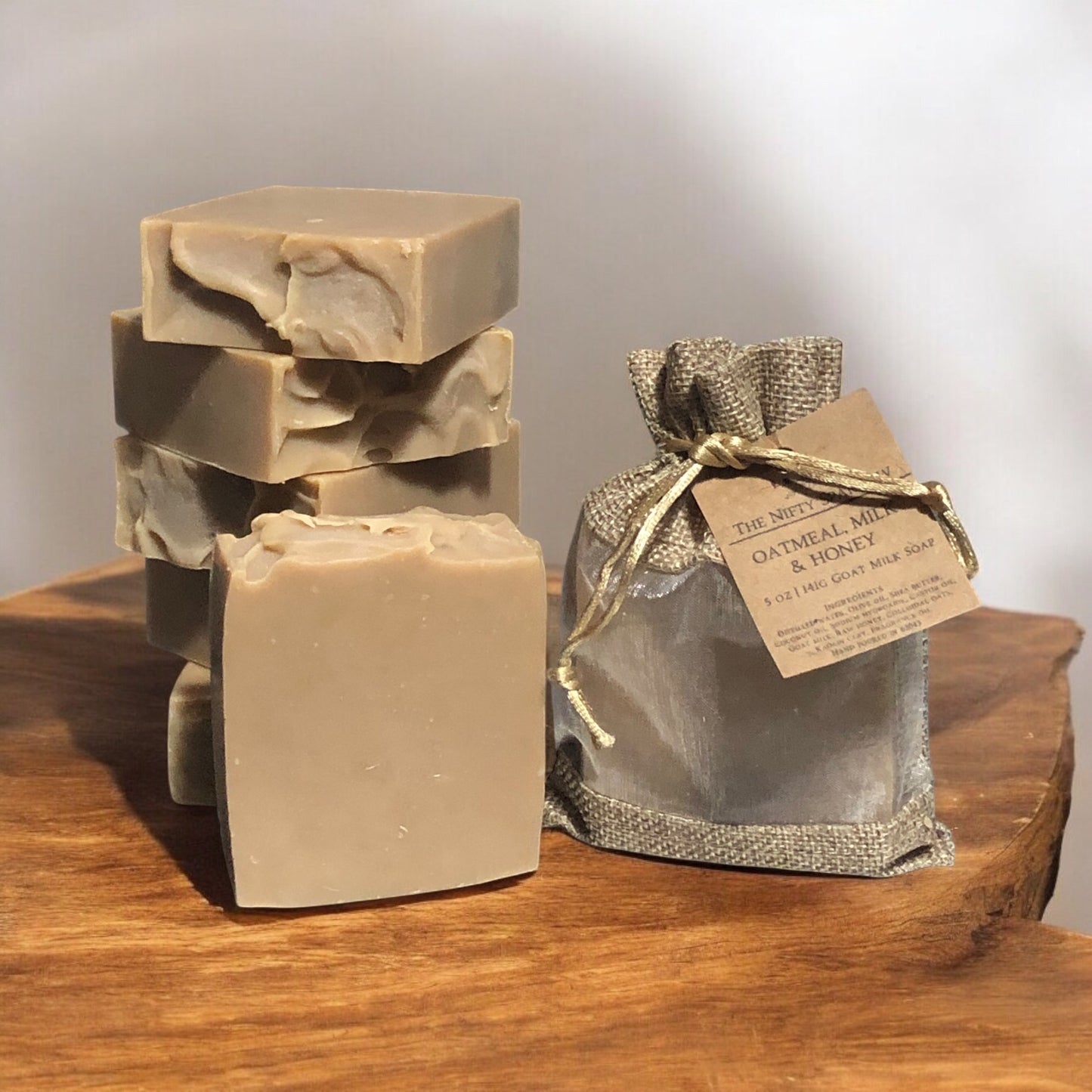 Oatmeal, Milk & Honey Goat Milk Soap
