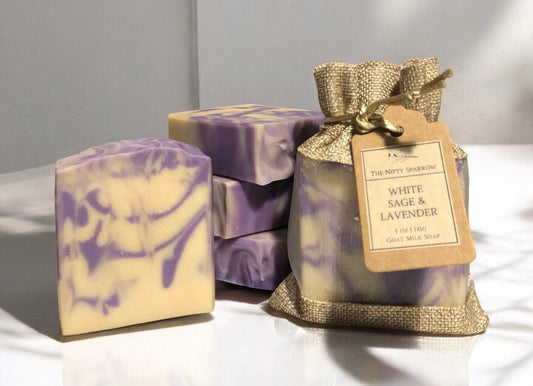 White Sage & Lavender Goat Milk Soap